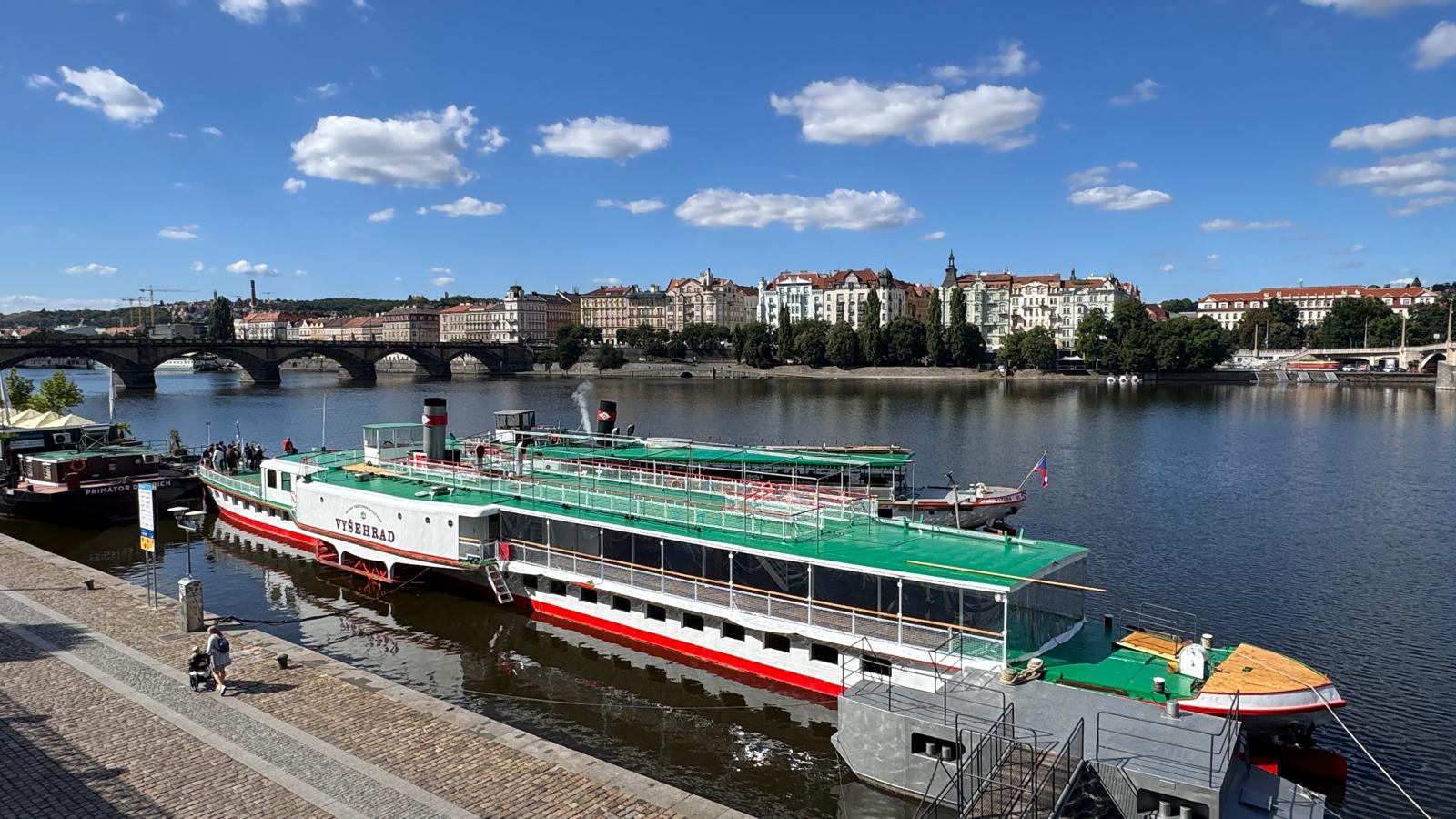 Otevření paroplavebního muzea na parníku Vyšehrad Otevření paroplavebního muzea na parníku Vyšehrad