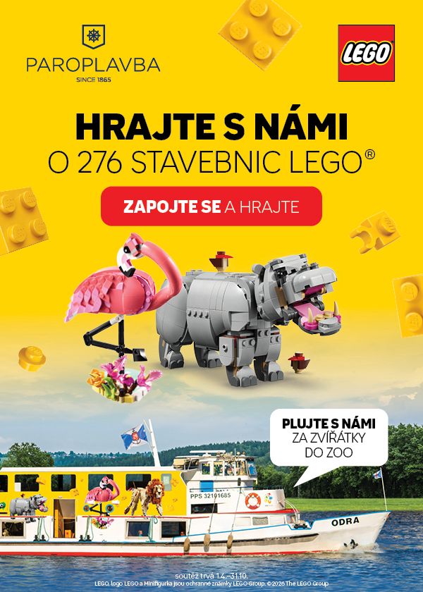 Hrajte s námi o LEGO® stavebnice!
